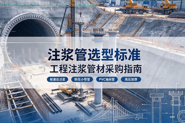 通江注浆管选型标准